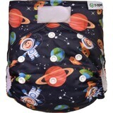 T-TOMI Pañales AIO Pañales - Velcro Universo Cambio Set 1×2 piezas, braga pañal