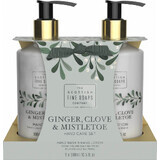 Scottish Fine Soaps Hand Care Set - Ginger, Cloves & Mistletoe 1×1set