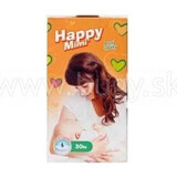 Coussinets d'allaitement Happy Mimi 1×30 pcs, coussinets d'allaitement