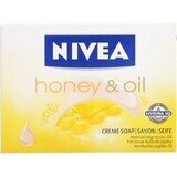 NIVEA Honey&Oil Solid Soap 100g 1×100 g, savon solide