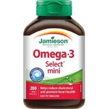 JAMIESON OMEGA-3 SELECT MINI 1×200 cps, complément alimentaire