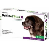 DEHINEL PLUS XL 2TBL A.U.V. 1×2 tbl, médicament pour chiens