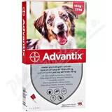 Advantix Spot-on pour chiens de 10 à 25 kg 1×2,5 ml, pipette