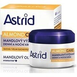 ASTRID ALMOND crème nourrissante de jour et de nuit pour peaux sèches et très sèches 50 ml 1×50 ml, crème pour les mains