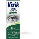 VIZIK OPH GTT FOR ALLERGIES 1×10ml, collyre contre les allergies