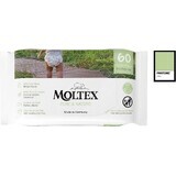 Moltex Pure & Nature EKO Pure & Nature EKO lingettes humides à base d'eau 1×60 pcs, lingettes humides