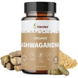 BLENDEA Organic ASHWAGANDHA 1×90 cps, complément alimentaire