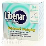 Libenar Solution saline multifonctionnelle 15×5 ml, solution isotonique