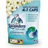 Lavandera capsules de lavage Parfum de fleurs 1×46 pcs, capsules de lavage