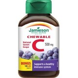 JAMIESON VITAMINE C 500 mg raisin 1×120 tbl, VITAMINE C, raisin