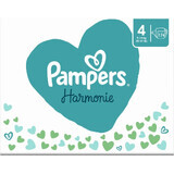 PAMPERS HARMONIE BABY DIAPERS V.4 9-14KG 174KS 1×174 pcs, couches taille 4