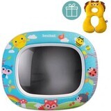 BENBAT Rétroviseur enfant Night&Day - Forest Friends 0m+ 1×1 pc, miroir enfant