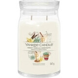 Yankee Candle - Signature Sweet Vanilla Vanilla Horchata 1×567g grande bougie parfumée