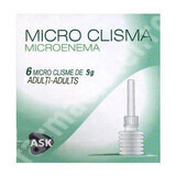 Microenema Adulte Microenema, 6 flacons, Amc Pharma Solutions