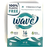 Wave Klasik détergent écologique pour le linge en bandes 1×16 lavages, détergent pour le linge