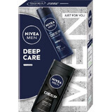 NIVEA MEN BOX DEO DEEP 1×1 buc, pachet cadou