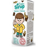 Sirop de calcium Doctor Syrup 1×100 ml, saveur chocolat et banane