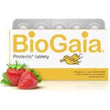 BioGaia ProTectis 1×10 pièces, comprimés à croquer - goût fraise