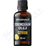 Allnature Huile essentielle de citron 1×10 ml, huile essentielle