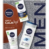 NIVEA MEN BOX FACE SENSITIVE 1×1 pc, paquet cadeau