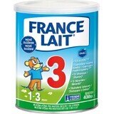 France Lait 3 Lait maternisé pour les tout-petits de 1 à 3 ans 1×400 g, lait maternisé (1-3 ans)