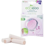 Ecoegg Cartouche d'œuf pour sèche-linge fleurs de printemps 1×4 pcs, baguettes parfumées de remplacement