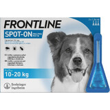 FRONTLINE spot-on for DOG M 3 x 1,34 ml 3x1,34 ml, solution pour chiens