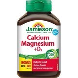 JAMIESON CALCIUM, MAGNESIUM WITH VITAMIN D3 1×120 tbl, calcium + magnesium + vitamin D3