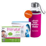 Prenatal Uno Set, 30 gélules + 30 gélules + Prenatal DHA, 30 gélules + bouteille gratuite