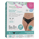 Masmi Elegant, slip menstruel, coton bio, taille M, 94-102 cm, 1 pc