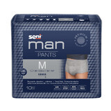 Seni Man Pants, slip assorbenti, taglia M, 80-110 cm, 10 pezzi