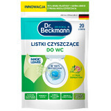 Dr Beckmann, bandes nettoyantes pour toilettes, Citrus Sensation, 20 pièces