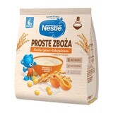 Nestle Simple Cereals Porridge de riz et de maïs, abricots, sans lait, après 6 mois, 144 g