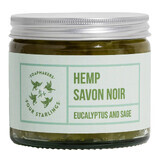 Savon de chanvre Savon Noir, eucalyptus et sauge, 250 ml