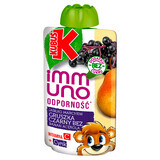 Kubuś Immuno Odporność, mousse, poire, sureau, 100 g