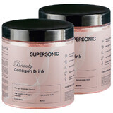 Supersonic Beauty Collageendrank set, mangosmaak, 2 x 185 g