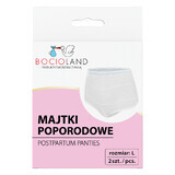 Bocioland, culotte postnatale, maille, taille L, 2 pièces