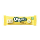 Barre d'avoine complète biologique avec banane, +12 mois, 30 g, Organix