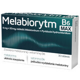 Melabiorit B6 Max 6 mg + 20 mg, 30 comprimés