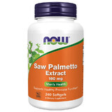 Now Foods Saw Palmetto Extract, sabal palm, 240 softgel capsules