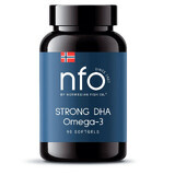 NFO Strong DHA Omega 3, 90 capsule me