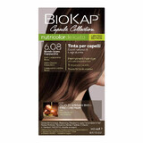 Biokap Nutricolor Delicato, colore per capelli, 6.08 cappuccino biondo scuro, 140 ml