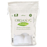 Organyc, cotton balls, 100 pieces