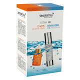 Sesderma set, Hidaderm Hyal gel-crème visage 50 ml + C-Vit 5 sérum aux liposomes 30 ml