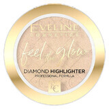 Eveline Cosmetics Feel the Glow, surligneur, n° 01, Sparkle, 4.2 g