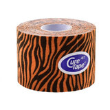 CureTape Art Tiger Tiger Orange, bande kinésiologique, 5 cm x 5 m, 1 pc