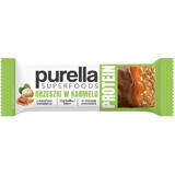 Purella Superfoods Protein, barre protéinée, noix au caramel, 45 g