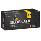 Sildénafil Aristo 25 mg, 4 comprimés