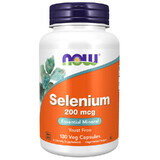 Now Foods Selenium, sélénium 200 µg, 180 gélules