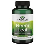 Swanson Neem Leaf 500 mg, Indian honeybush, 100 gélules